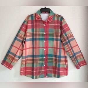 Plaid Button Down Shirt